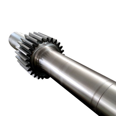 Large Transmission Part Forging Spur Machining Steel Transmission Gear Shaft